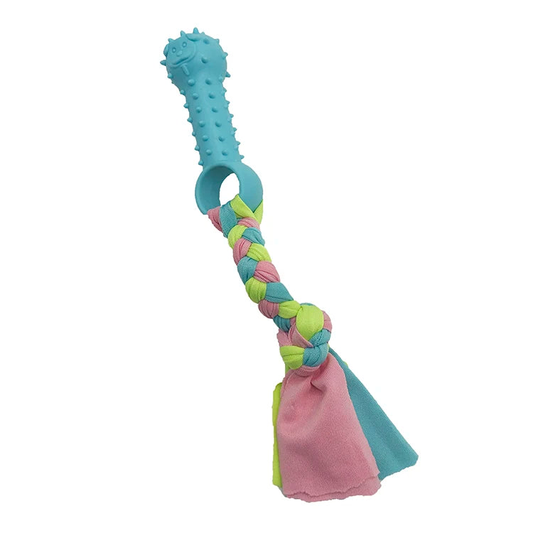 Pet Dog Puppy Cotton Chew Knot Toy 